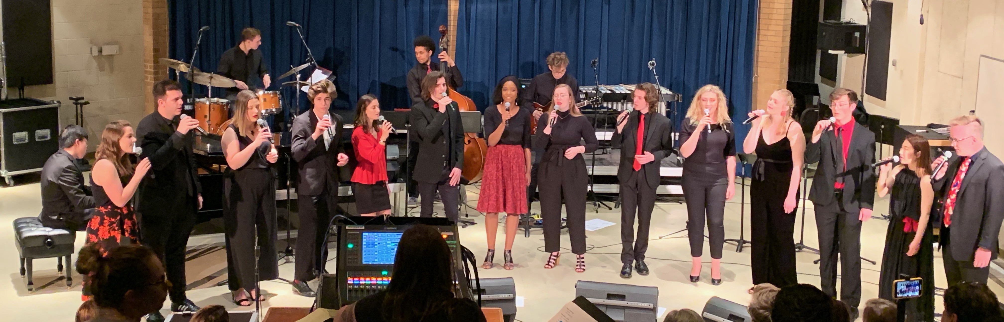 Avenue C performing at Denton Arts & Jazz Festival 2019