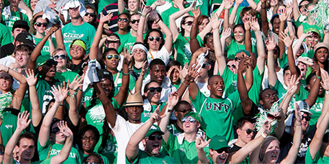 UNT students