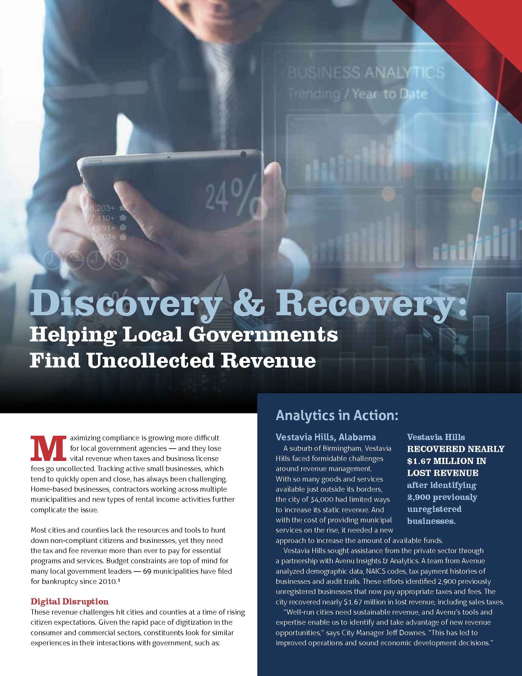 Discovery & Recovery: Helping Local Governments Find Uncollected Revenue