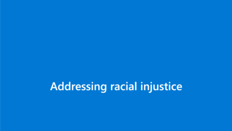 Addressing racial injustice