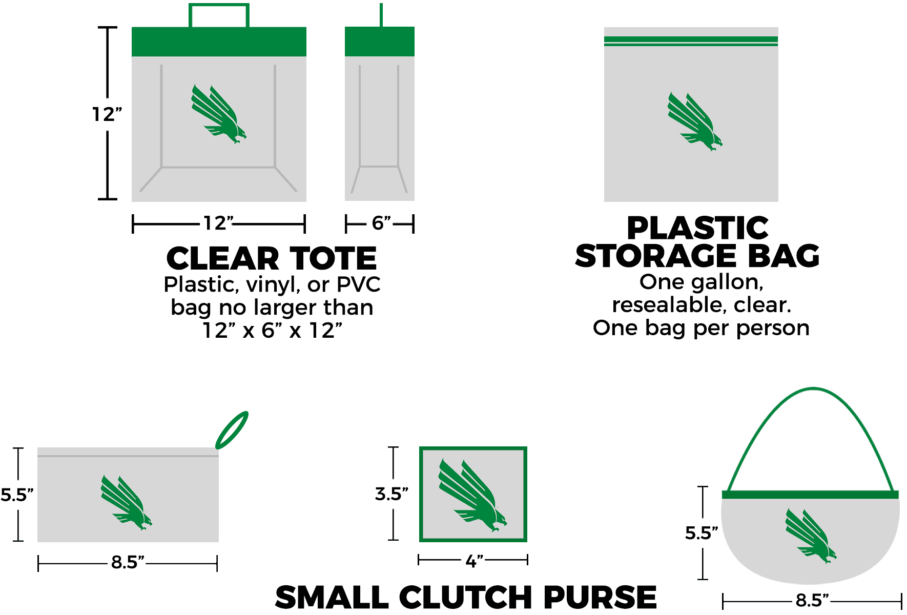 clear bag policy