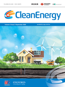 Cover image of current issue from Clean Energy