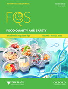 Cover image of current issue from Food Quality and Safety