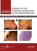 Cover image of current issue from Journal of the Canadian Association of Gastroenterology