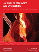 Cover image of current issue from Journal of Geophysics and Engineering
