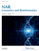 Cover image of current issue from NAR Genomics and Bioinformatics
