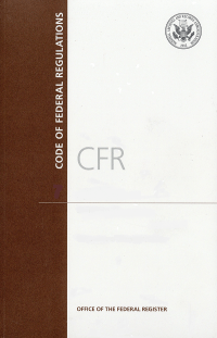 Cfr Title 36 Pt 1-199         ; Code Of Federal Regulations(paper)2019