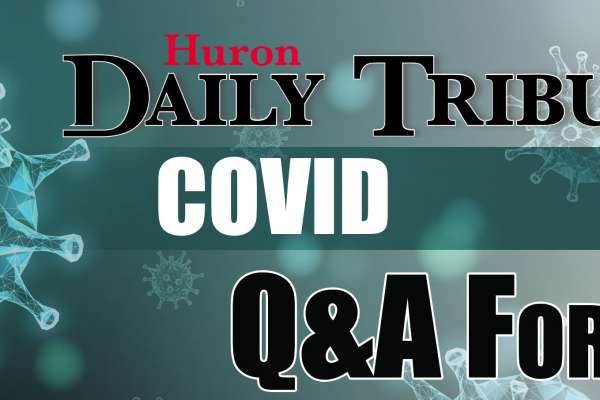 The Huron Daily Tribune will be hosting a live COVID Q&A Forum Dec. 17 at 6 p.m.