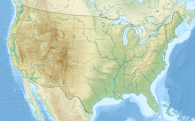 Map showing the location of Florissant Fossil Beds National Monument