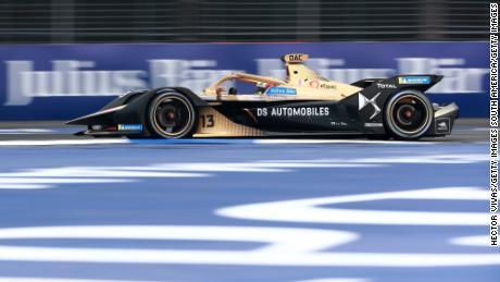 MEXICO CITY, MEXICO - FEBRUARY 15: Antonio Felix Da Costa of Portugal drives the DS Techeetah during the E-Prix of Mexico City as part of the ABB FIA Formula E Championship 2019/2020 on February 15, 2020 in Mexico City, Mexico. (Photo by Hector Vivas/Getty Images)