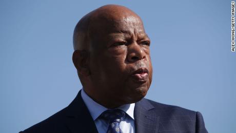 U.S. Rep. John Lewis (D-GA) listens during a news conference September 25, 2017 on Capitol Hill in Washington, DC. 