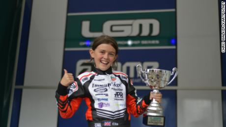 ella stevens karting f1