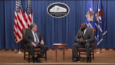 Embedded thumbnail for Ja&amp;#039;Ron Smith, Deputy Assistant to the President, Interviews Attorney General William P. Barr
