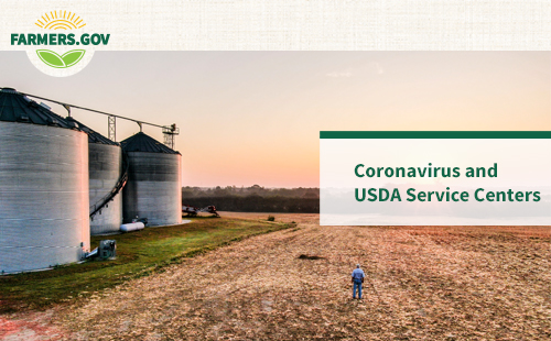 Farmers.gov Coronavirus and USDA Service Centers