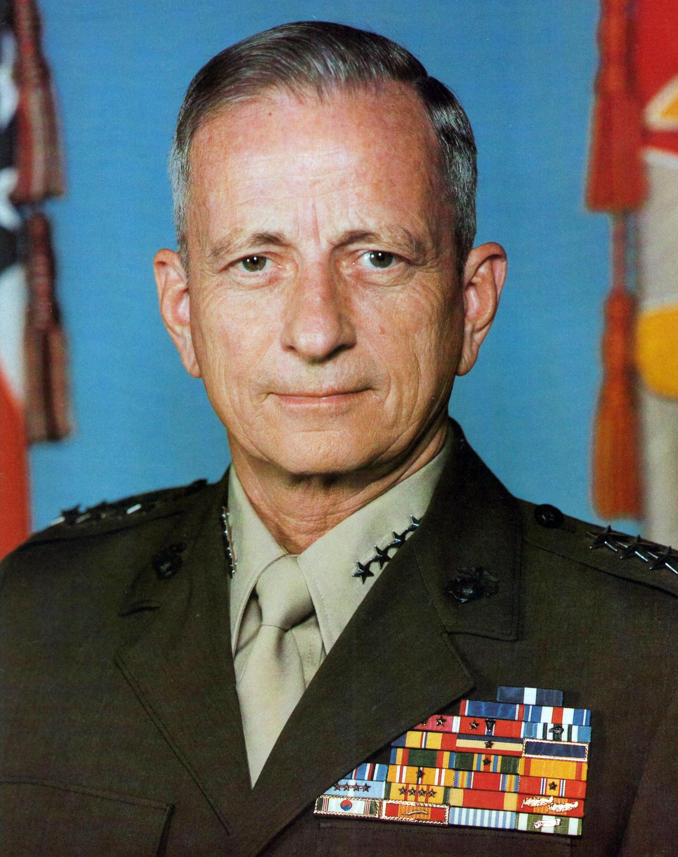 Gen. Robert H. Barrow, 27th commandant of the Marine Corps