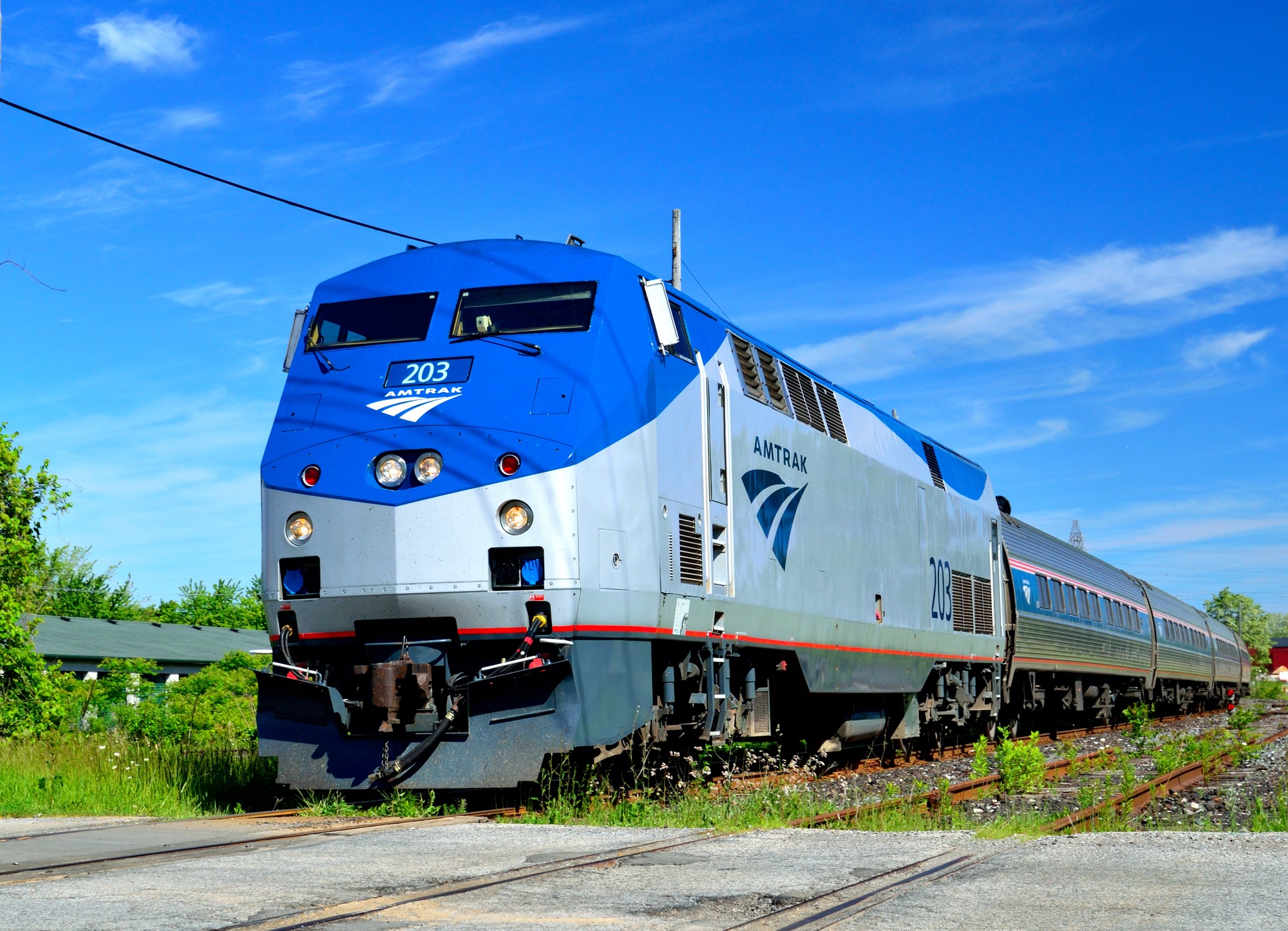 Amtrak train