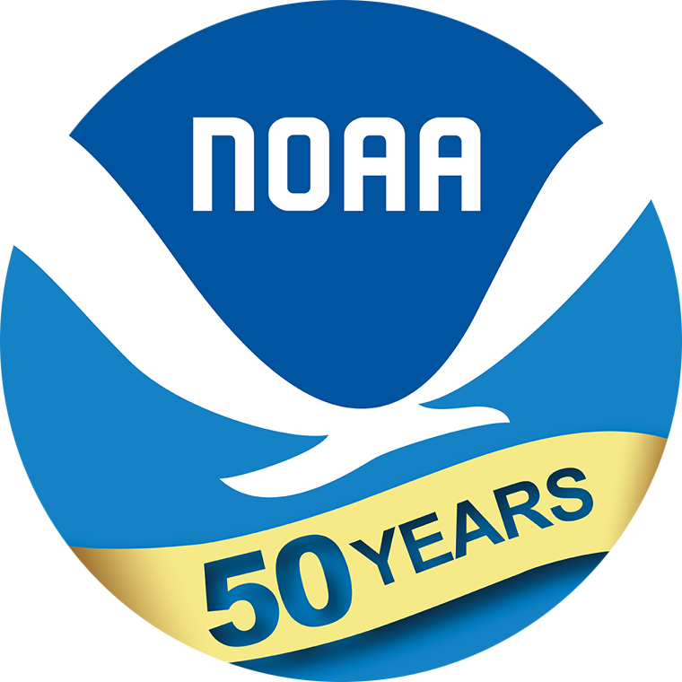 NOAA 50th Anniversary Logo