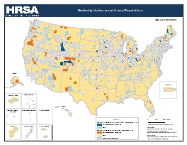 Preview Map of Medically Underserved Areas/ Populations