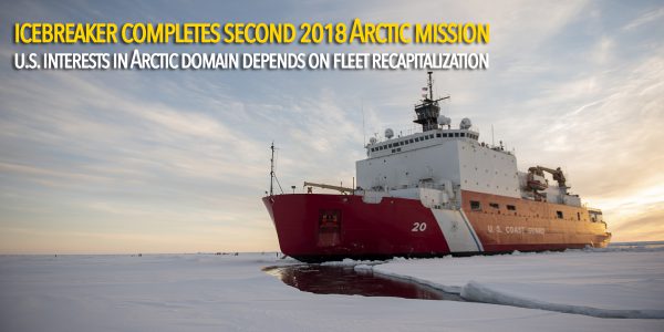 Coast Guard icebreaker crew completes second 2018 Arctic mission