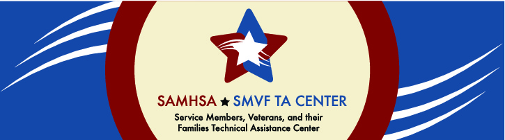 Service Members, Veterans, and their Families Technical Assistance (SMVF TA) Center banner