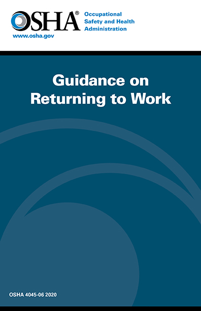 Guidance on Returning to Work