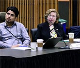 Members of a peer review panel