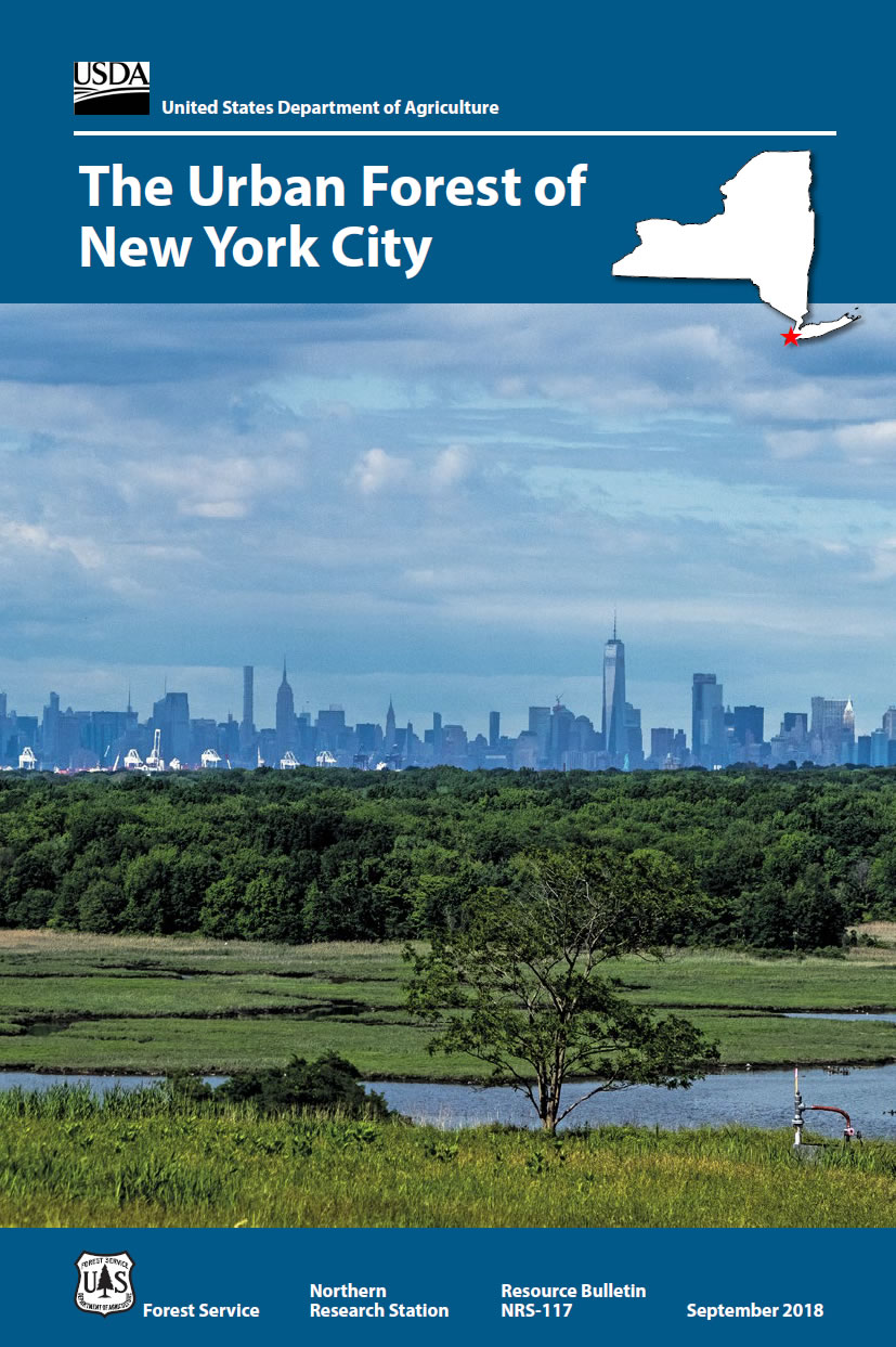 [imag:] Cover image of The urban forest of New York City.