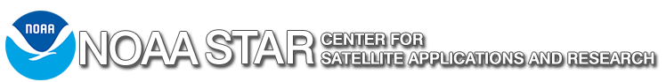 NOAA Center for Satellite Applications and Research banner