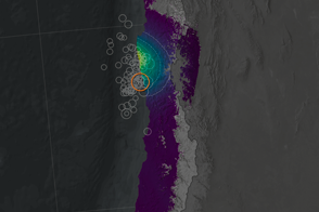 Mapping Earth Motion from the Illapel Earthquake