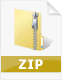 Compressed (Zip) File Icon