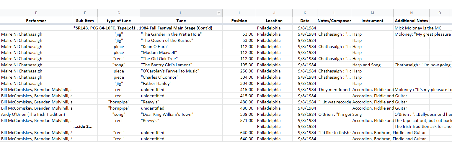 spreadsheet 