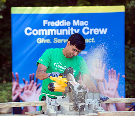 photo of Freddie Mac community workers