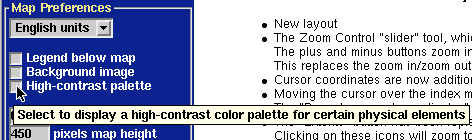 High-contrast palette button