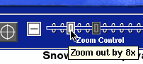 Zoom out using the slider bar
