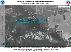 Graphical Tropcal Weather Outlook - Eastern Pacific