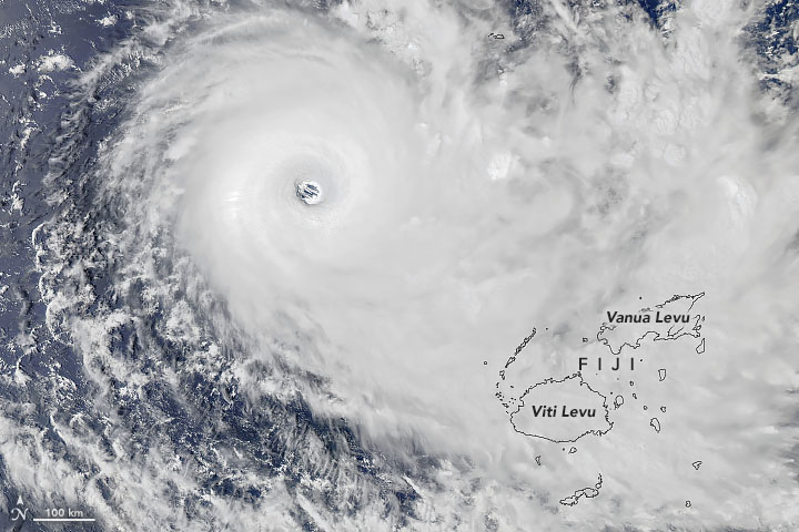 Cyclone Yasa Bearing Down on Fiji