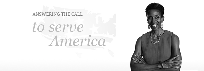 Answering the call to serve America.