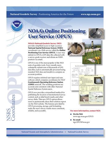 one-pager with overview of OPUS