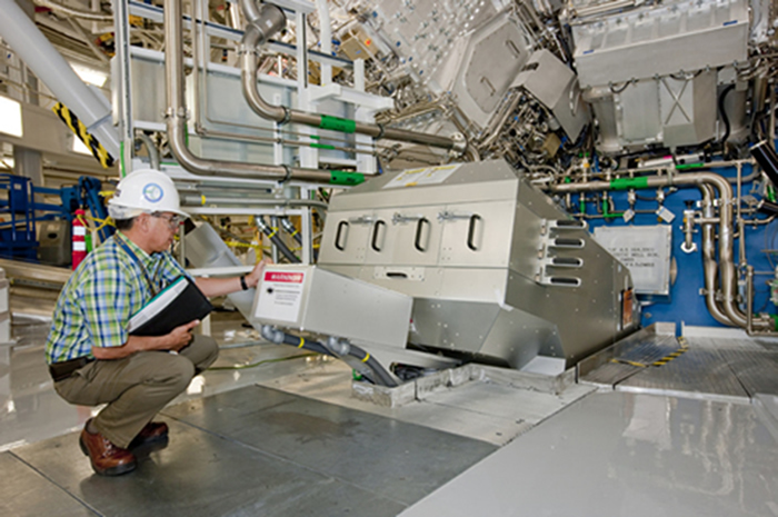 Magnetic Recoil Spectrometer in the NIF Target Bay