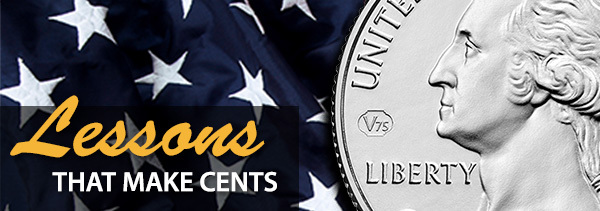 lesson that make cents banner victory privy mark
