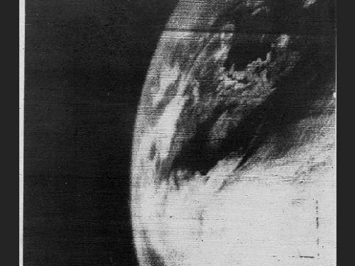 First Television Picture of Earth from Space, 1960