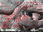 Sample GOES Water Vapor Winds