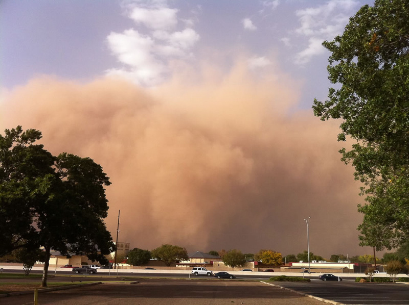 Dust storm