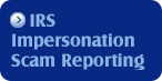 IRS Impersonation Scam Reporting button
