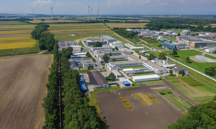 Aerial view of Seibersdorf laboratories.