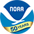 NOAA 50th Anniversary Logo