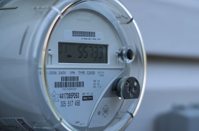 photo of a smart meter