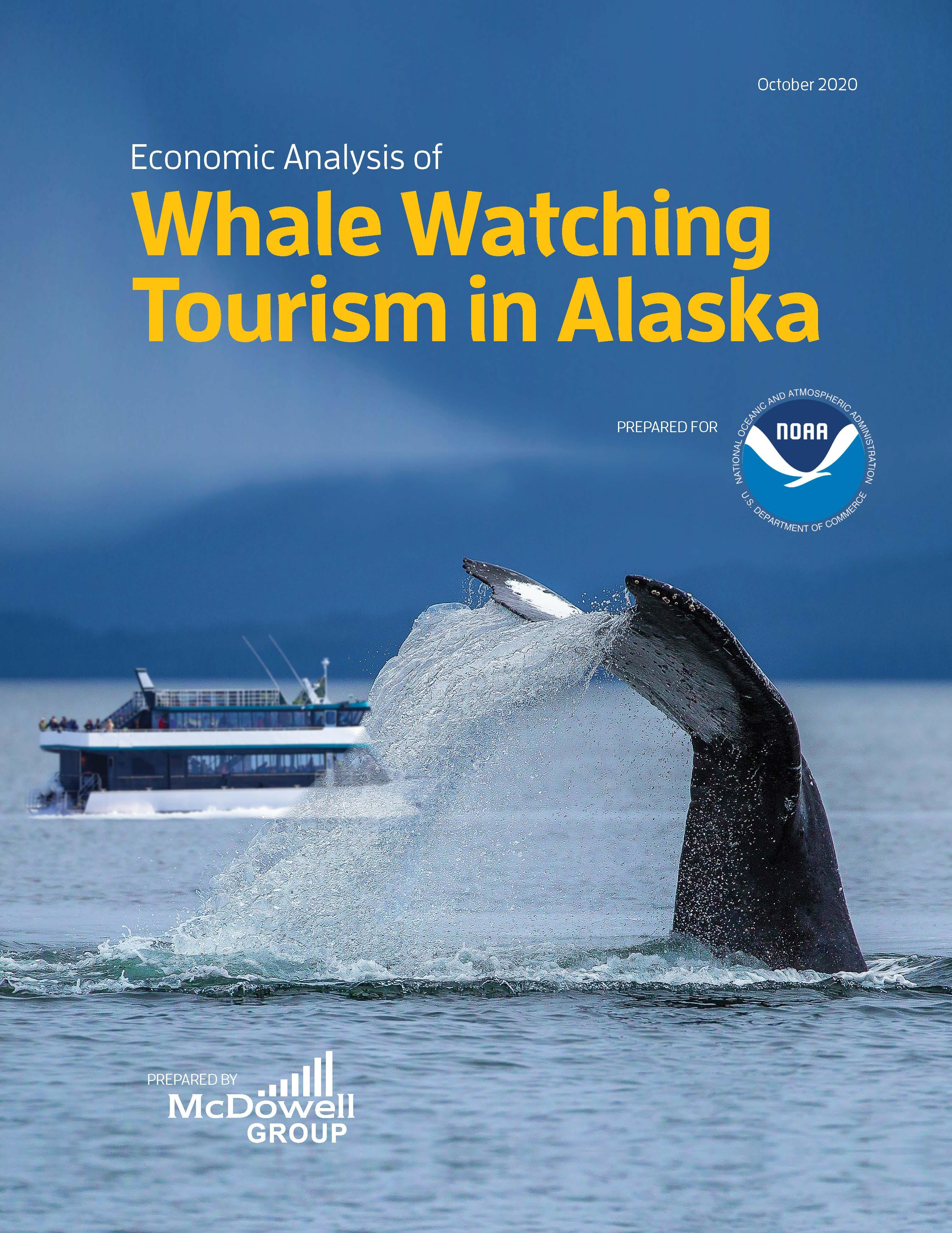 Cover of Economic Analysis Whale Watching Tourism Alaska