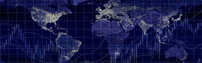 World Map at Night