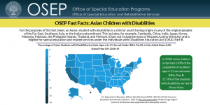 OSEP Fast Facts: Asian Children with Disabilities